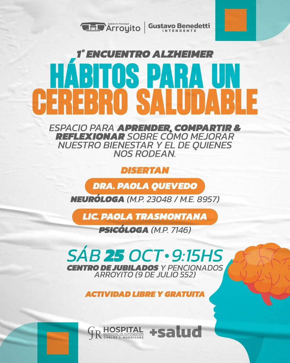 REGION OBJETIVO FOTO ARROYITO MES ALZHEIMER