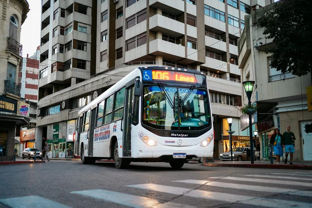 REGION OBJETIVO FOTO RIO CUARTO TRANSPORTE URBANO COLECTIVO
