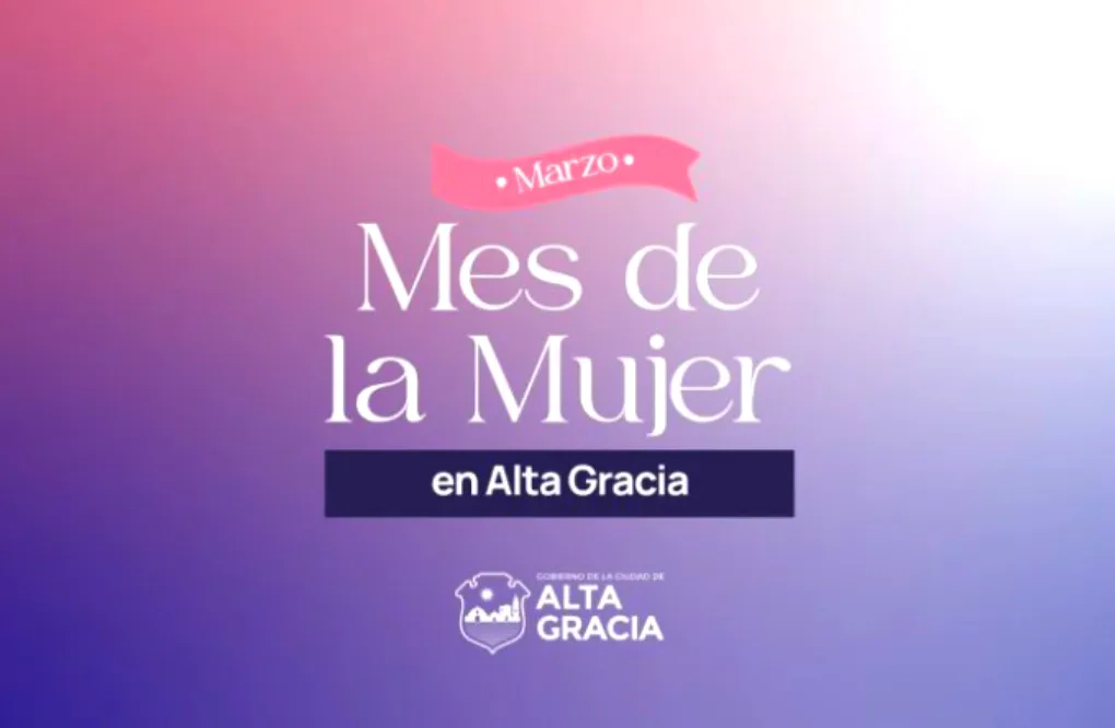 Alta Gracia mes de la mujer 