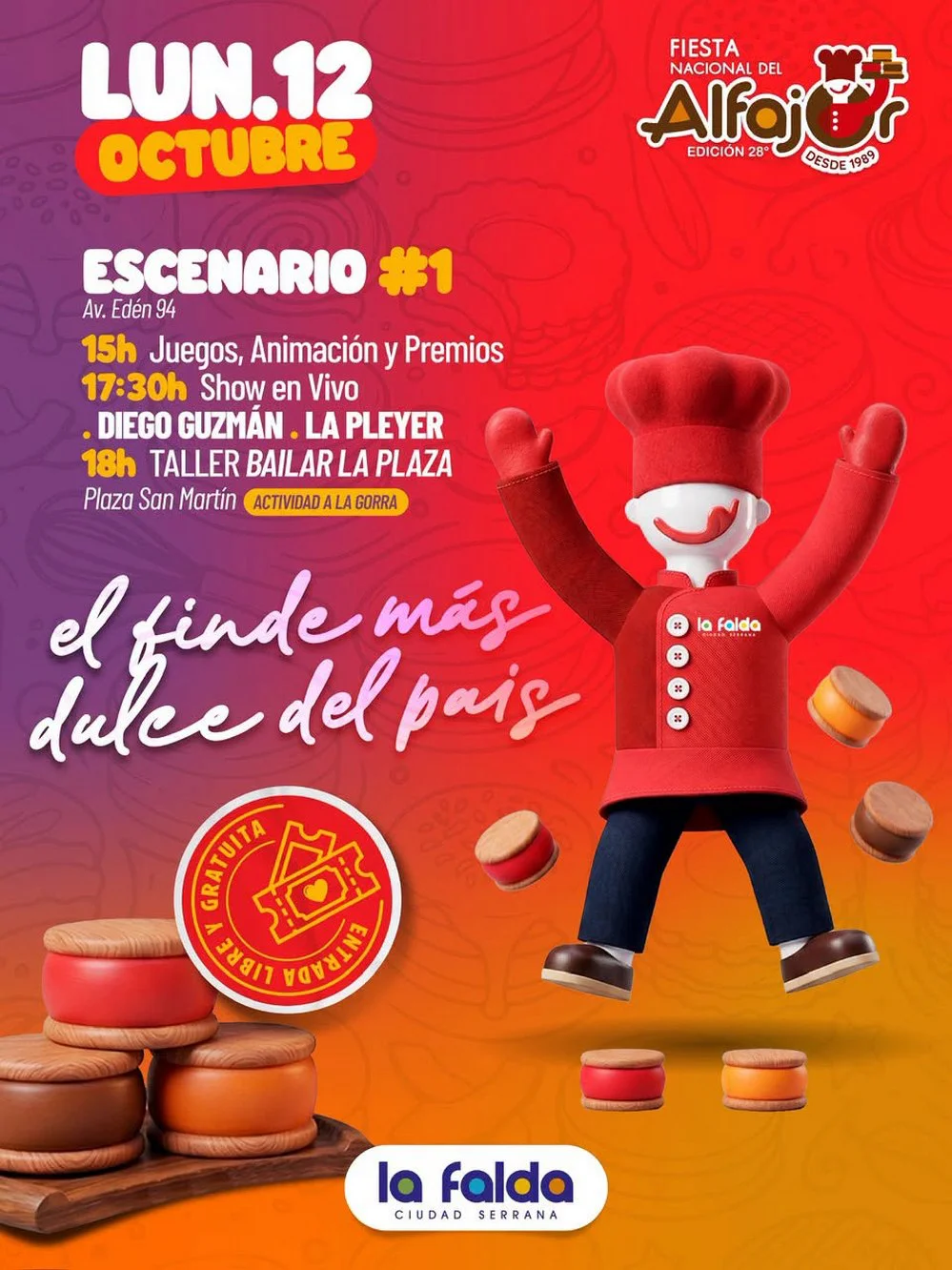 REGION OBJETIVO FOTO LA FALDA FIESTA DEL ALFAJOR 4