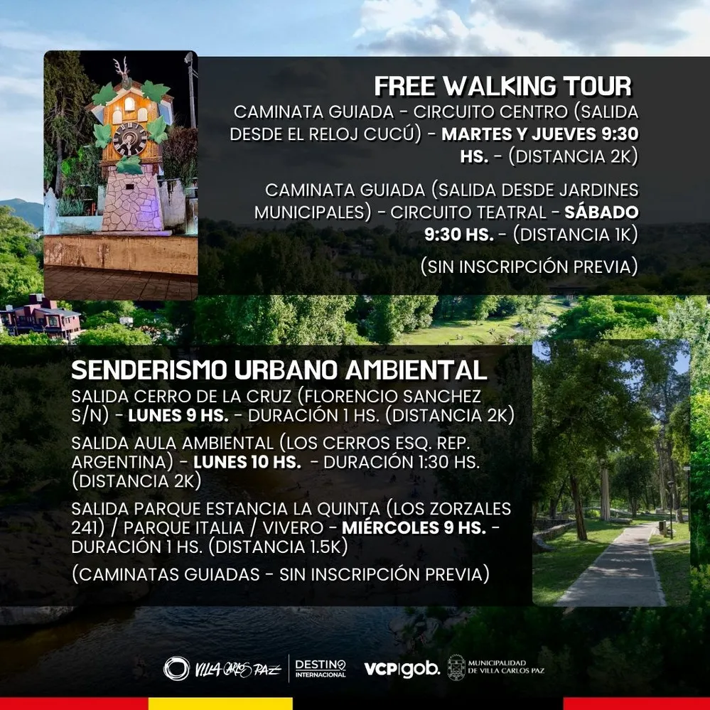 REGION OBJETIVO FOTO VILLA CARLOS PAZ ACTIVIDADES GRATUITAS TEMPORADA 2025 4