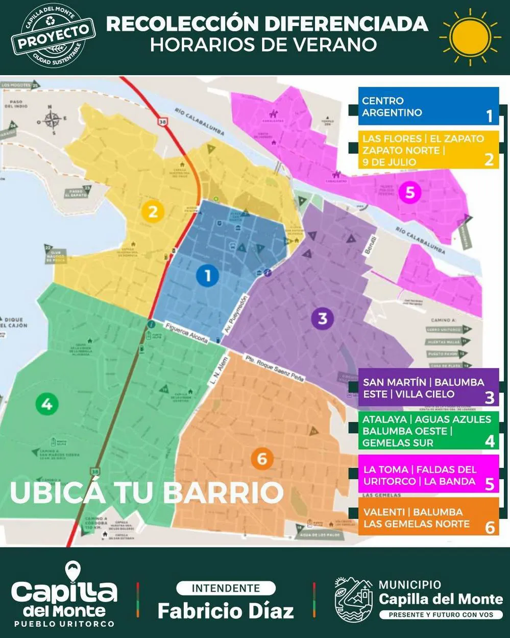 REGION OBJETIVO FOTO CAPILLA DEL MONTE HORARIO VERANO RECOLECCION RESIDUOS 2