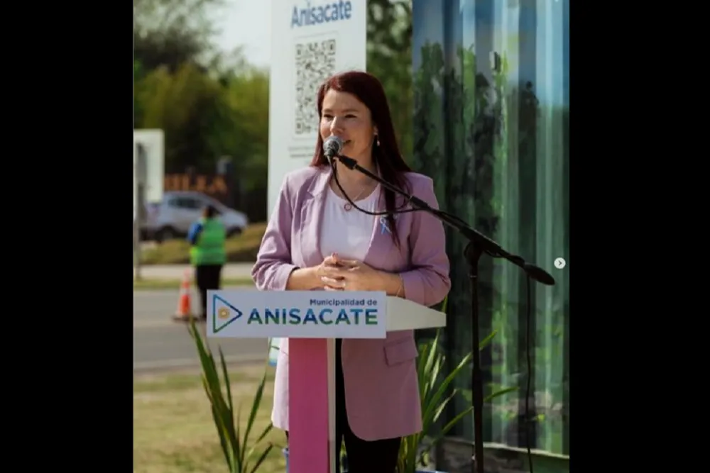 Natalia Contini intendenta de Anisacate