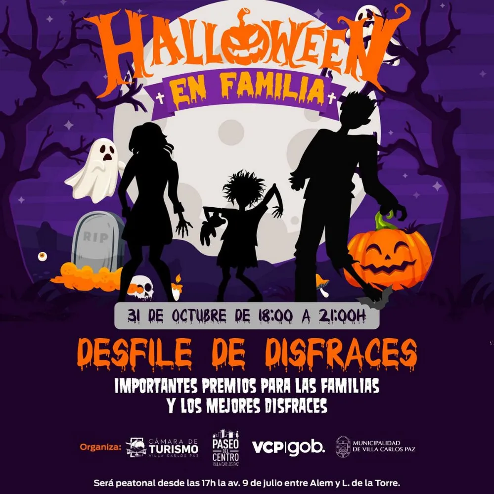 REGION OBJETIVO FOTO VILLA CARLOS PAZ HALLOWEEN
