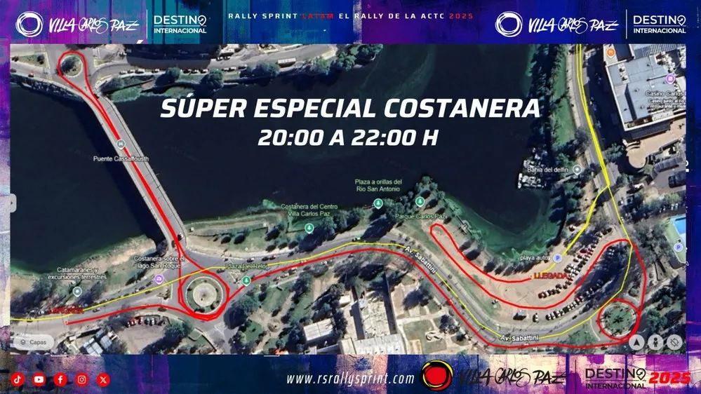 REGION OBJETIVO FOTO VILLA CARLOS PAZ RALLY SPRINT 2025 2