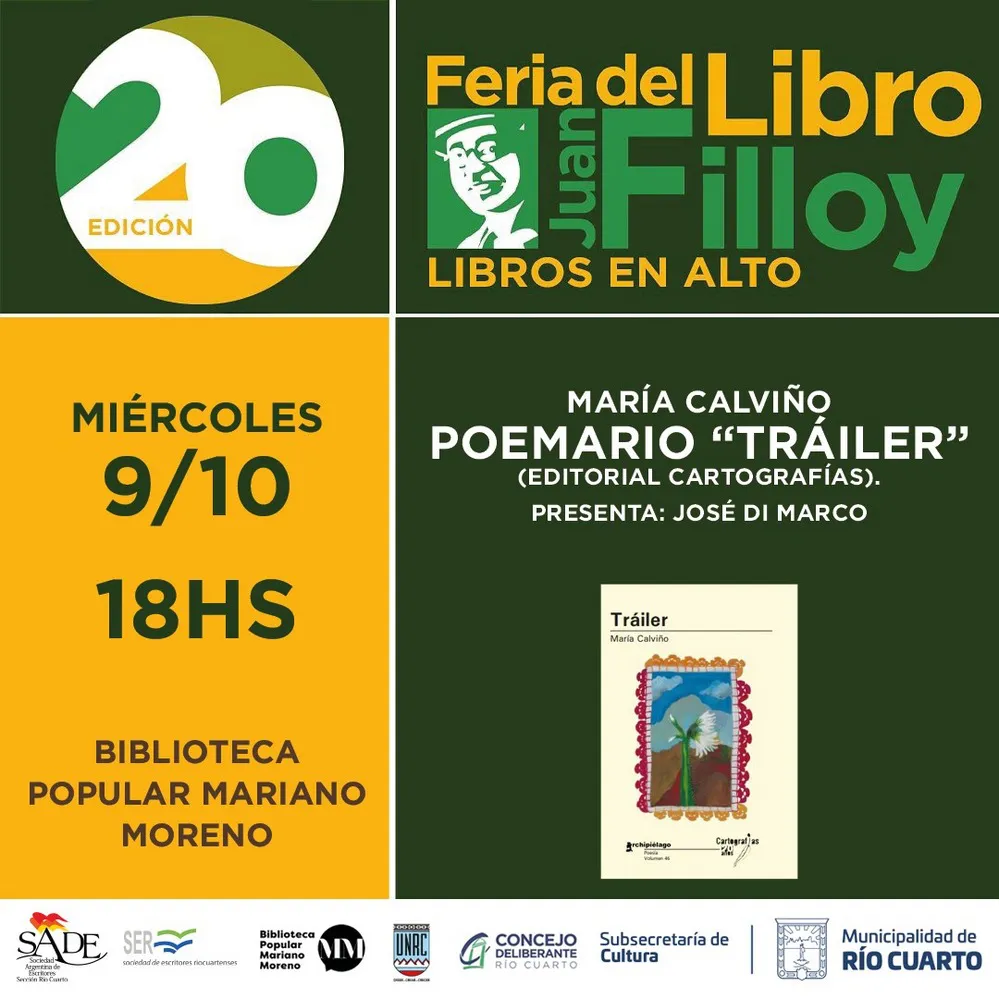 REGION OBJETIVO FOTO RIO CUARTO FERIA DEL LIBRO PROGRAMA DIA 9 6