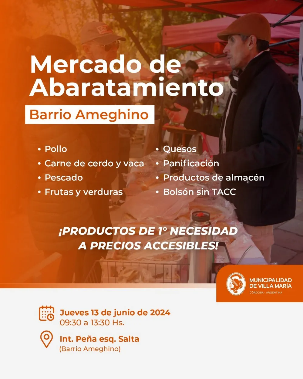 REGION OBJETIVO FOTO VILLA MARIA MERCADO ABARATAMIENTO 130624