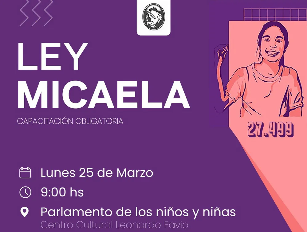 REGION OBJETIVO FOTO VILLA MARIA LEY MICAELA CAPACITACION 2