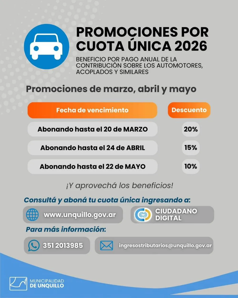 REGION OBJETIVO FOTO UNQUILLO TASA AUTOS 2026 BENEFICIOS 1