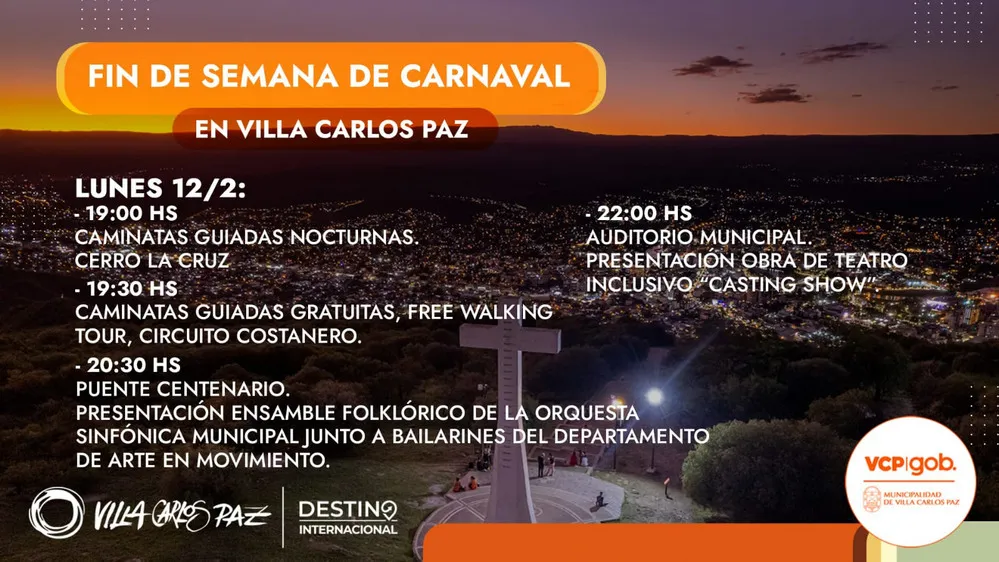 REGION OBJETIVO FOTO VILLA CARLOS PAZ PROGRAMA CARNAVAL 3