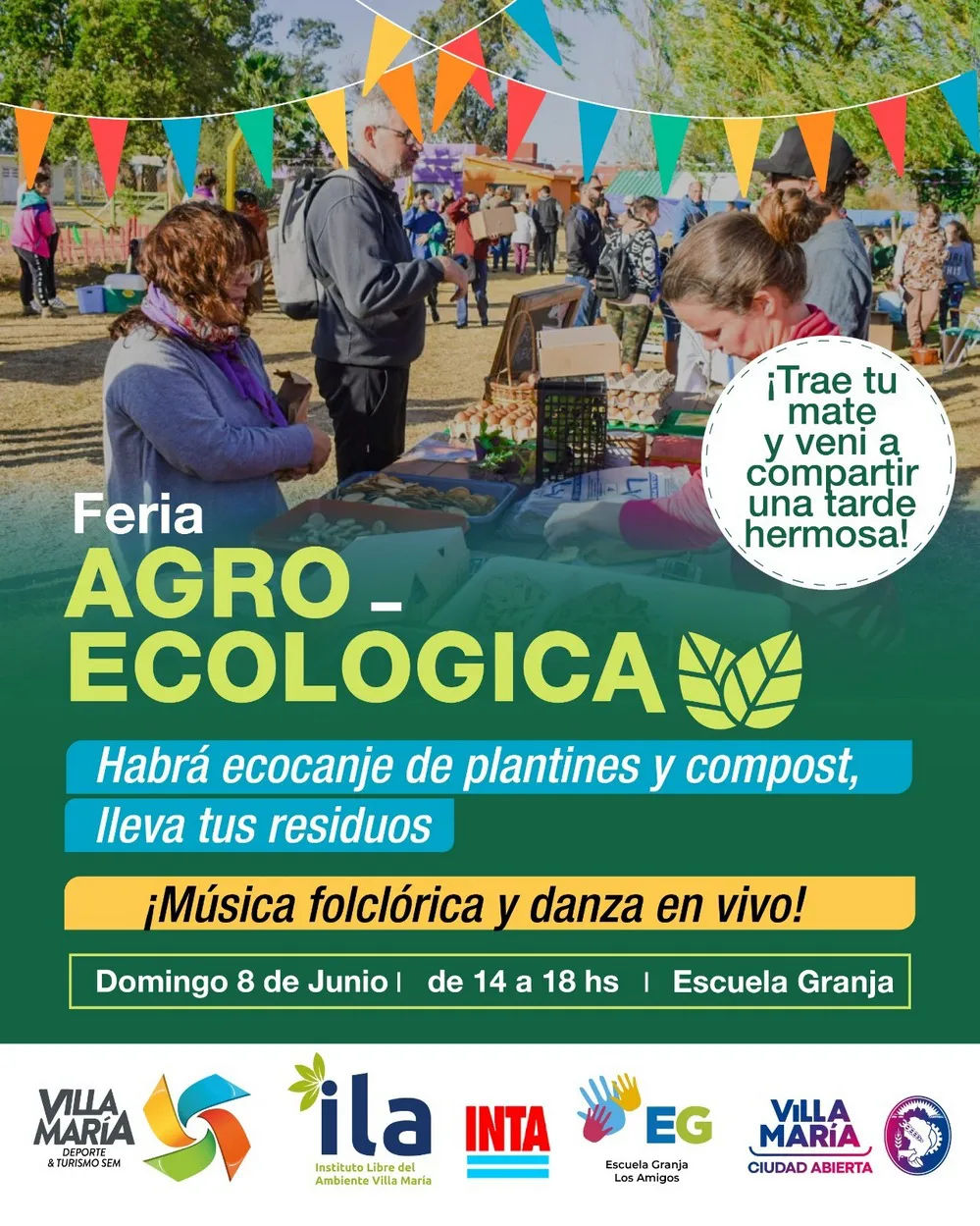 REGION OBJETIVO FOTO VILLA MARIA FERIA AGROECOLOGICA ANUNCIO