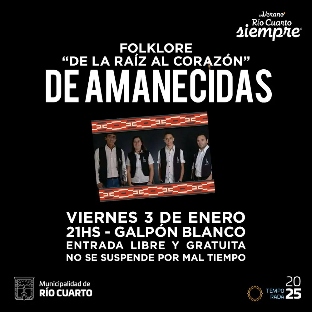 REGION OBJETIVO FOTO RIO CUARTO PROGRAMA RIO CUARTO SIEMPRE AGENDA 4