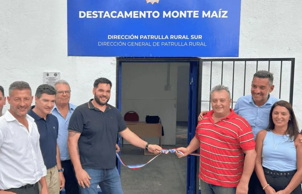 REGION OBJETIVO FOTO MONTE MAIZ DESTACAMENTO PATRULLA RURAL