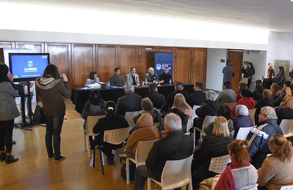 REGION OBJETIVO FOTO ALTA GRACIA PULSADORES ALARMAS
