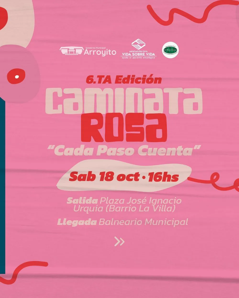 REGION OBJETIVO FOTO ARROYITO CAMPAÑA CANCER MAMA 2025 3