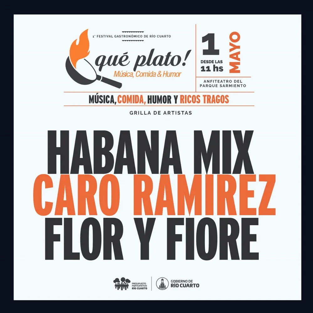 REGION OBJETIVO FOTO RIO CUARTO FESTIVAL QUE PLATO 2