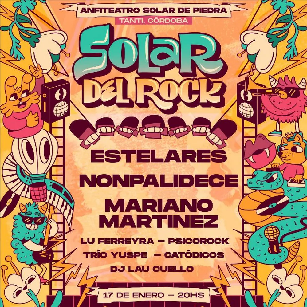 REGION OBJETIVO FOTO TANTI FESTIVAL SOLAR DEL ROCK 2026 PROGRAMA