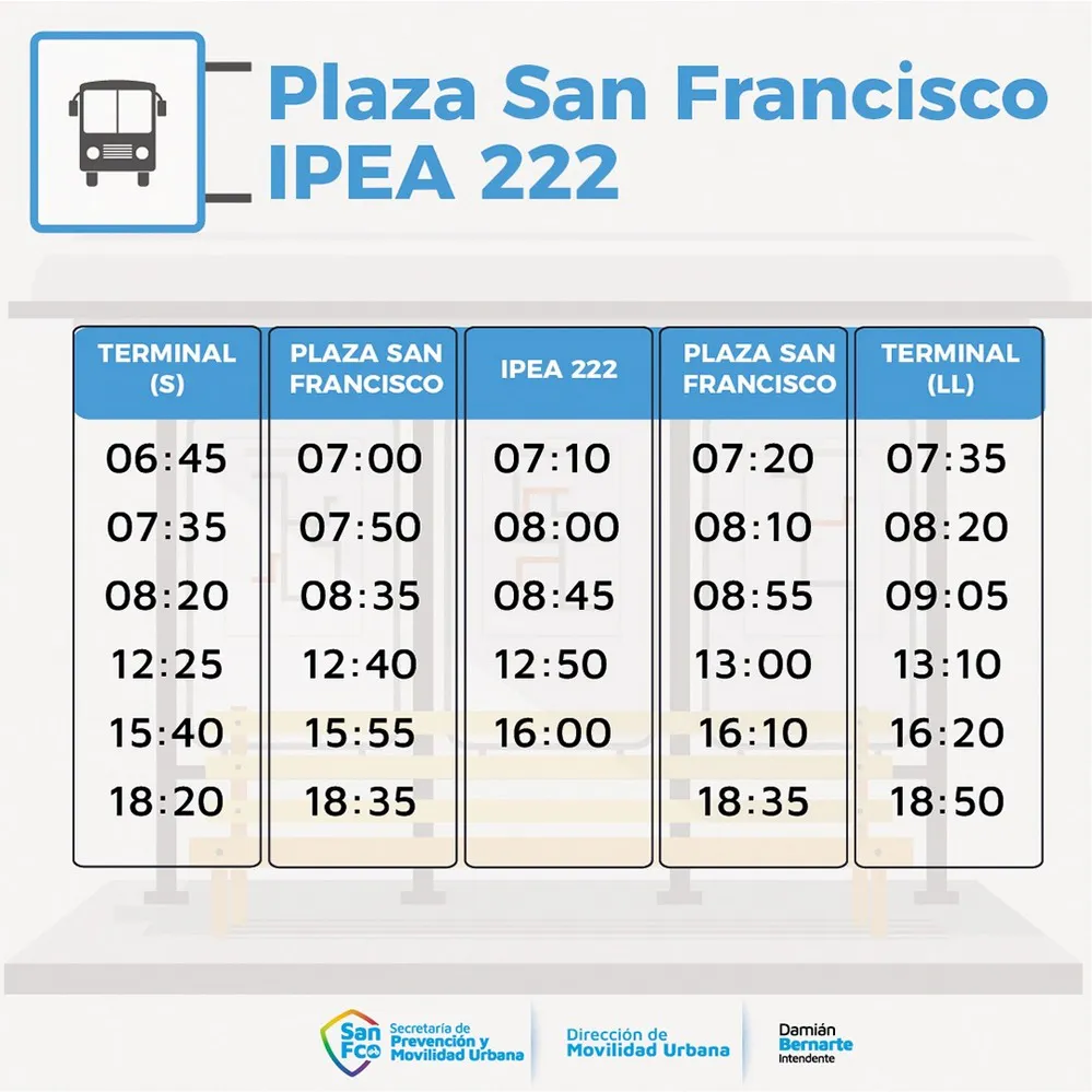 REGION OBJETIVO FOTO SAN FRANCISCO HORARIO TRANSPORTE 170225 4
