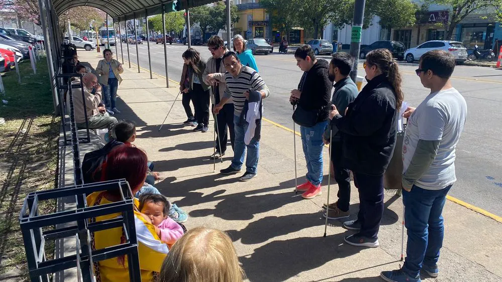 REGION OBJETIVO FOTO VILLA MARIA  el Día del Bastón Blanco y Verde  (2)