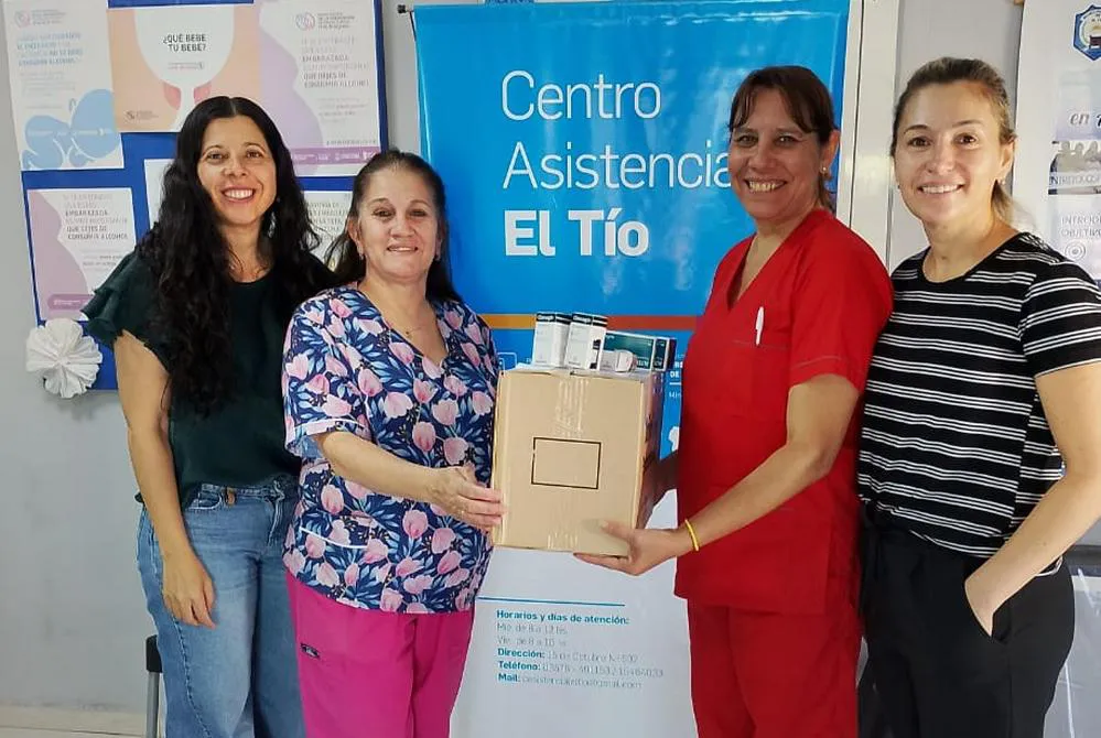 REGION OBJETIVO FOTO ARROYITO EL TIO DONACION MEDICAMENTOS