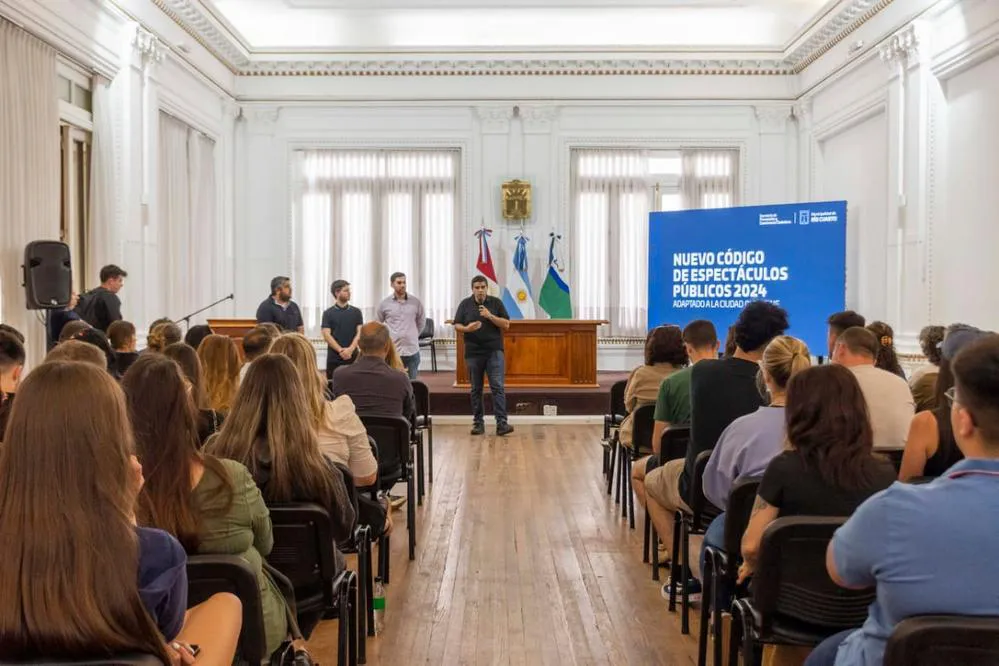 REGION OBJETIVO FOTO RIO CUARTO CODIGO ESPECTÁCULOS PÚBLICOS PRESENTACIÓN