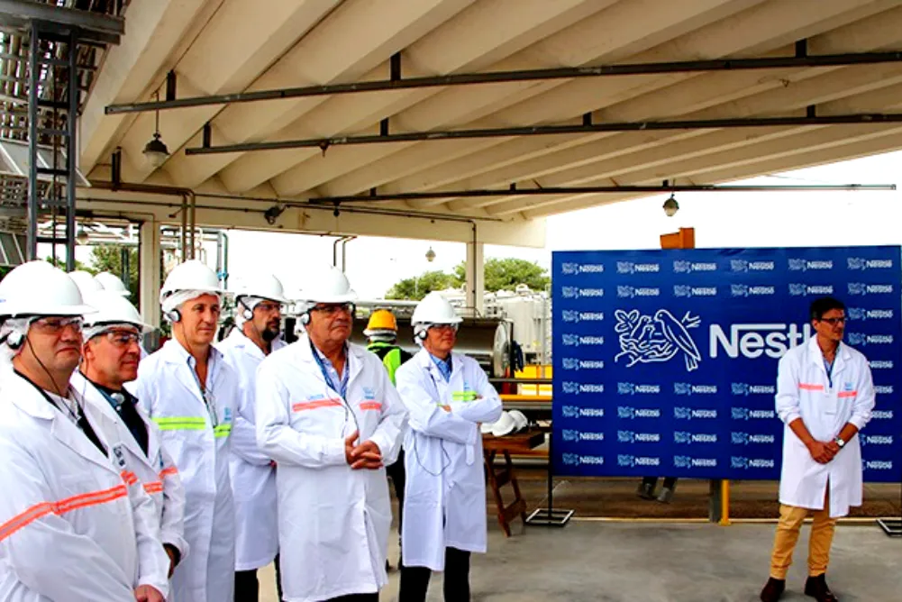 planta de NESTLÉ villa nueva