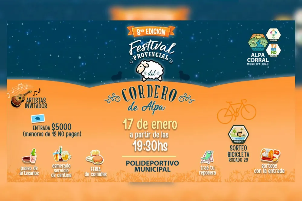 REGION OBJETIVO FOTO ALPA CORRAL PROGRAMA FESTIVAL CORDERO 2026