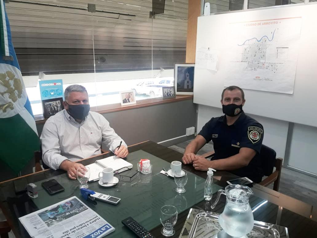 Gustavo Benedetti arroyito seguridad