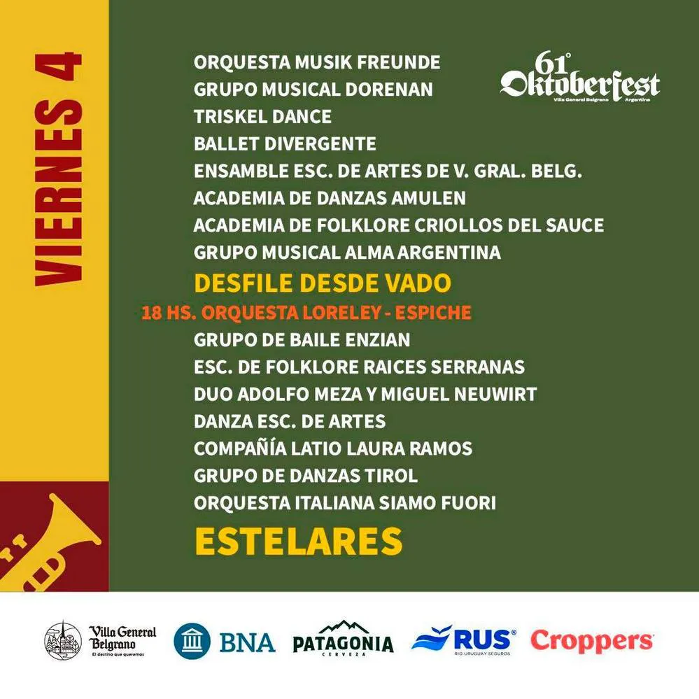 REGION OBJETIVO FOTO VGB OKTOBERFEST PROGRAMA 1