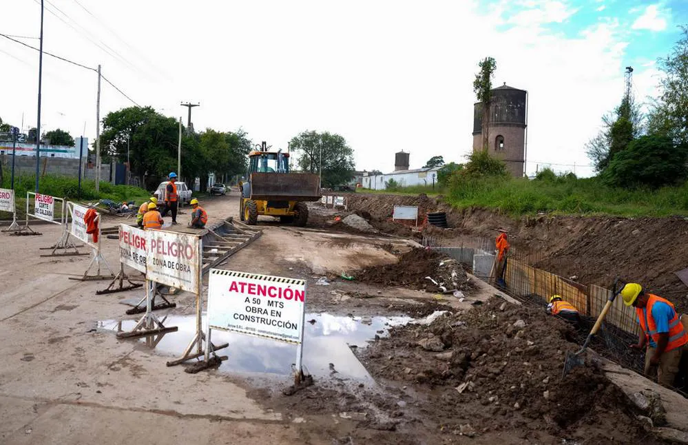 REGION OBJETIVO FOTO VILLA MARIA DESAGÜE LAS PLAYAS AVANCES