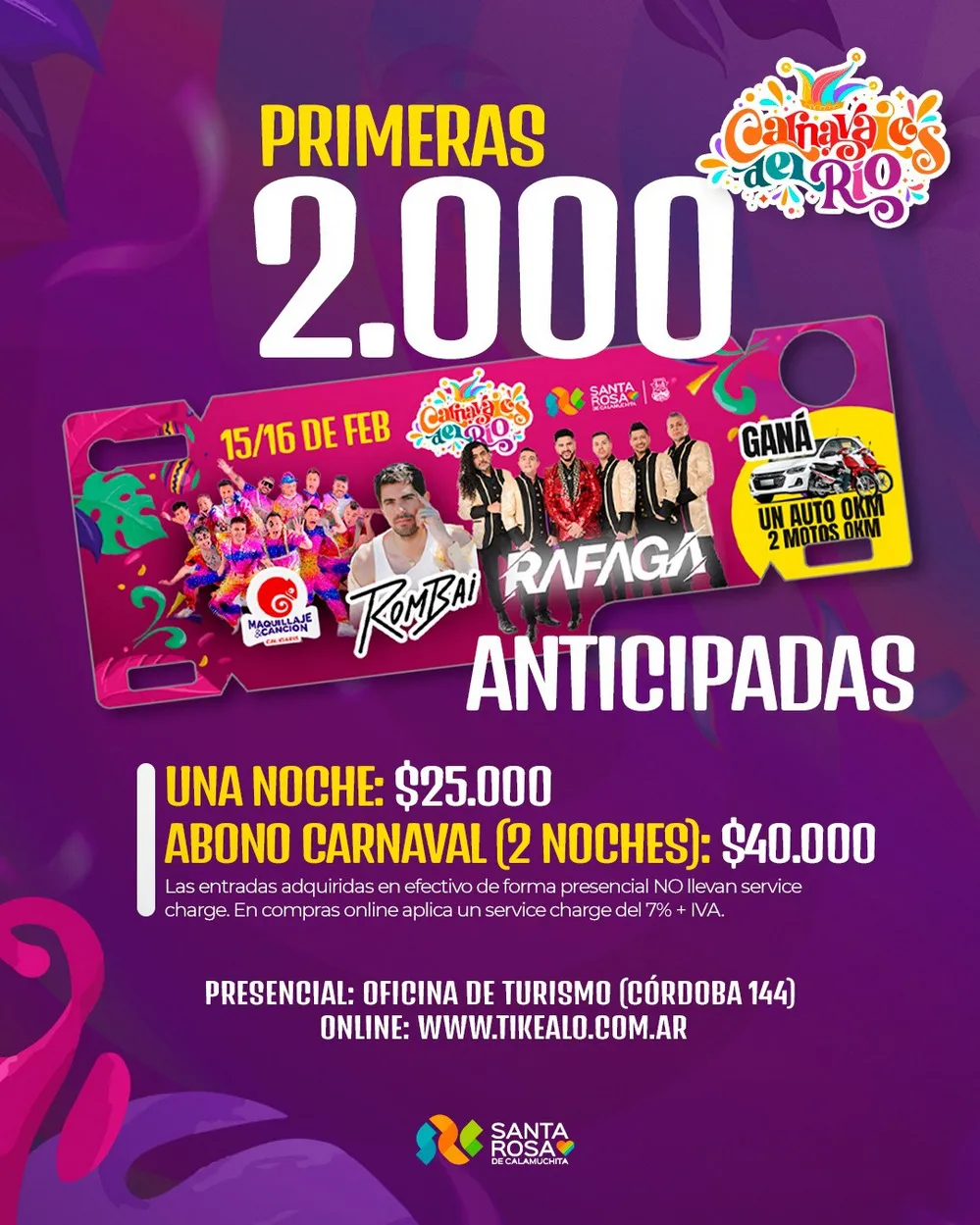 REGION OBJETIVO FOTO SANTA ROSA DE CALAMUCHITA CARNAVAL 2