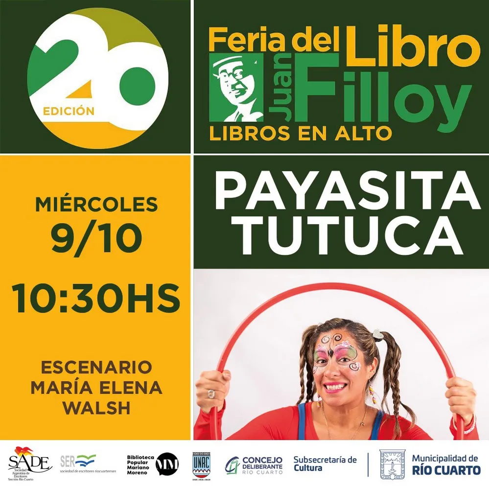 REGION OBJETIVO FOTO RIO CUARTO FERIA DEL LIBRO PROGRAMA DIA 9 3