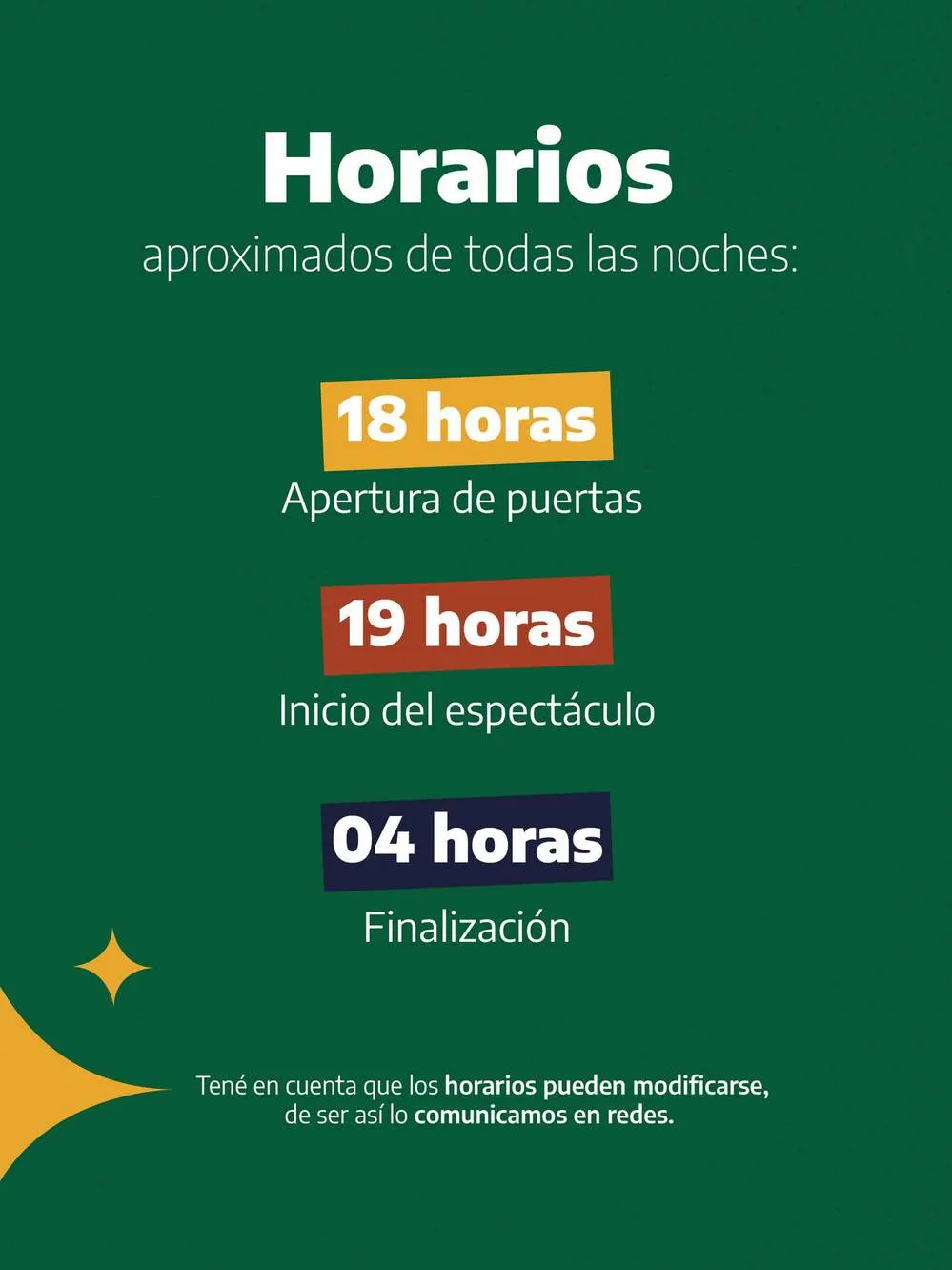REGION OBJETIVO FOTO JESUS MARIA FESTIVAL HORARIOS