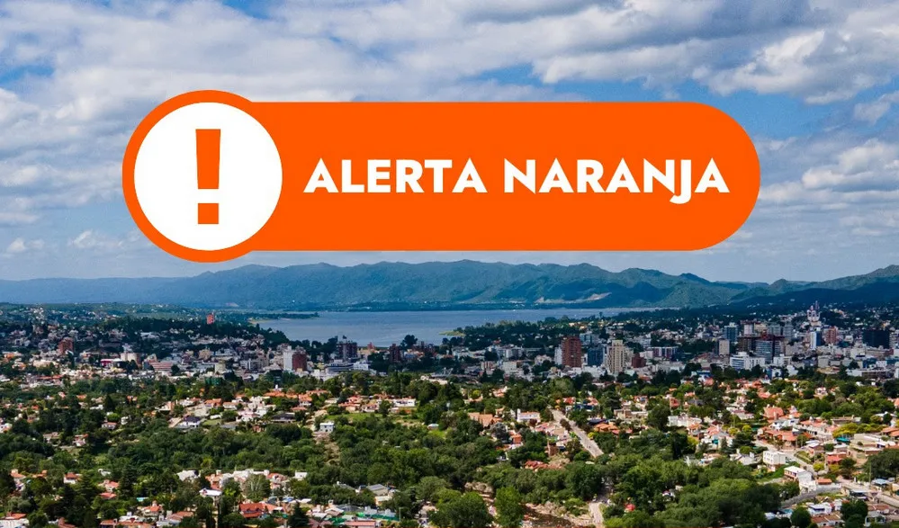 REGION OBJETIVO FOTO VILLA CARLOS PAZ ALERTA NARANJA 1