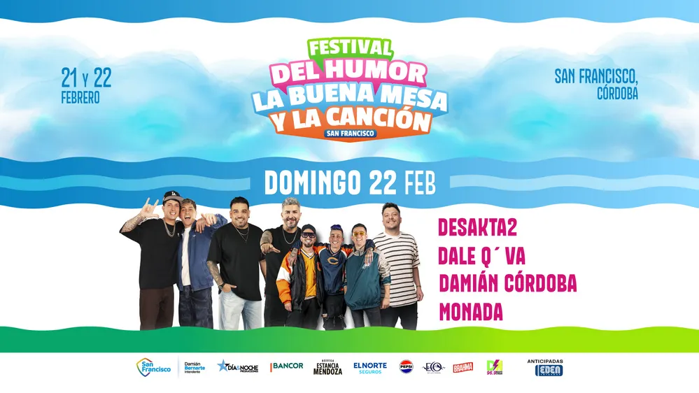 REGION OBJETIVO FOTO SAN FRANCISCO BUENA MESA 2026 4 GRILLA DOMINGO SPOT