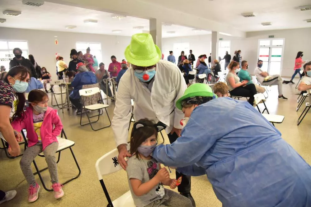 REGION OBJETIVO FOTO VILLA MARIA VACUNACION NIÑOS