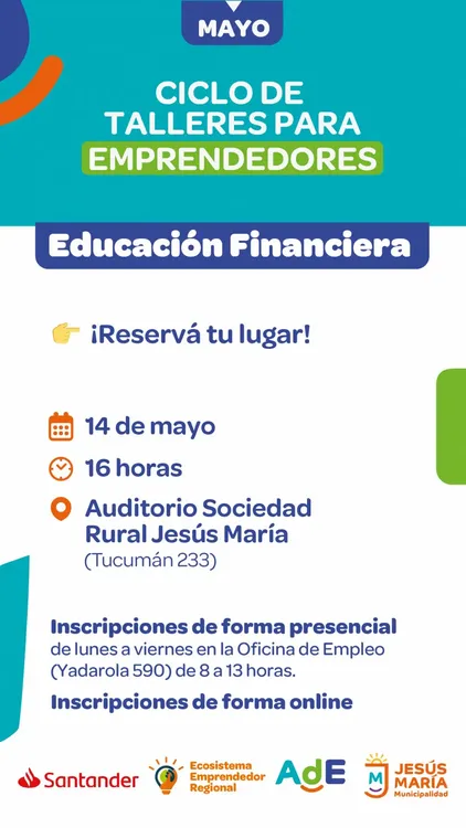 REGION OBJETIVO FOTO JESUS MARIA CAPACITACION EMPRENDEDORES FINANCIERA