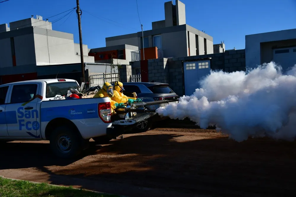 REGION OBJETIVO FOTO SAN FRANCISCO FUMIGACION DENGUE