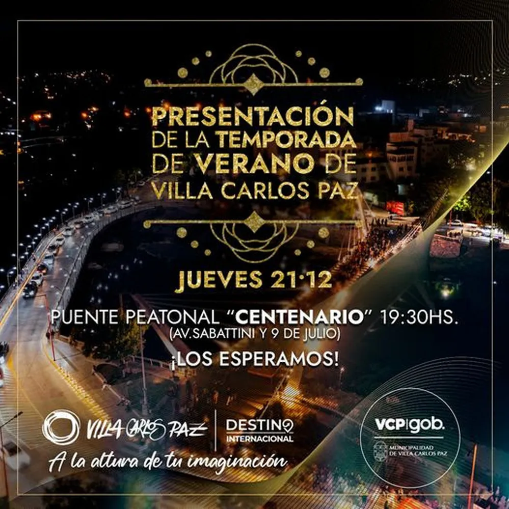 REGION OBJETIVO FOTO VILLA CARLOS PAZ PRESENTACION DE TEMPORADA