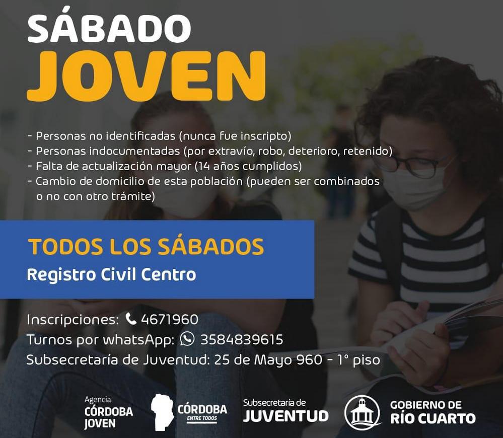 REGION OBJETIVO FOTO RIO CUARTO SABADO JOVEN