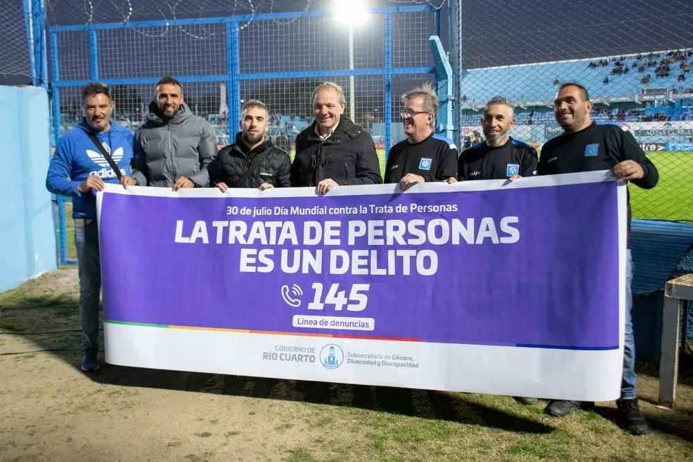 REGION OBJETIVO FOTO RIO CUARTO CAMPAÑA DE TRATA